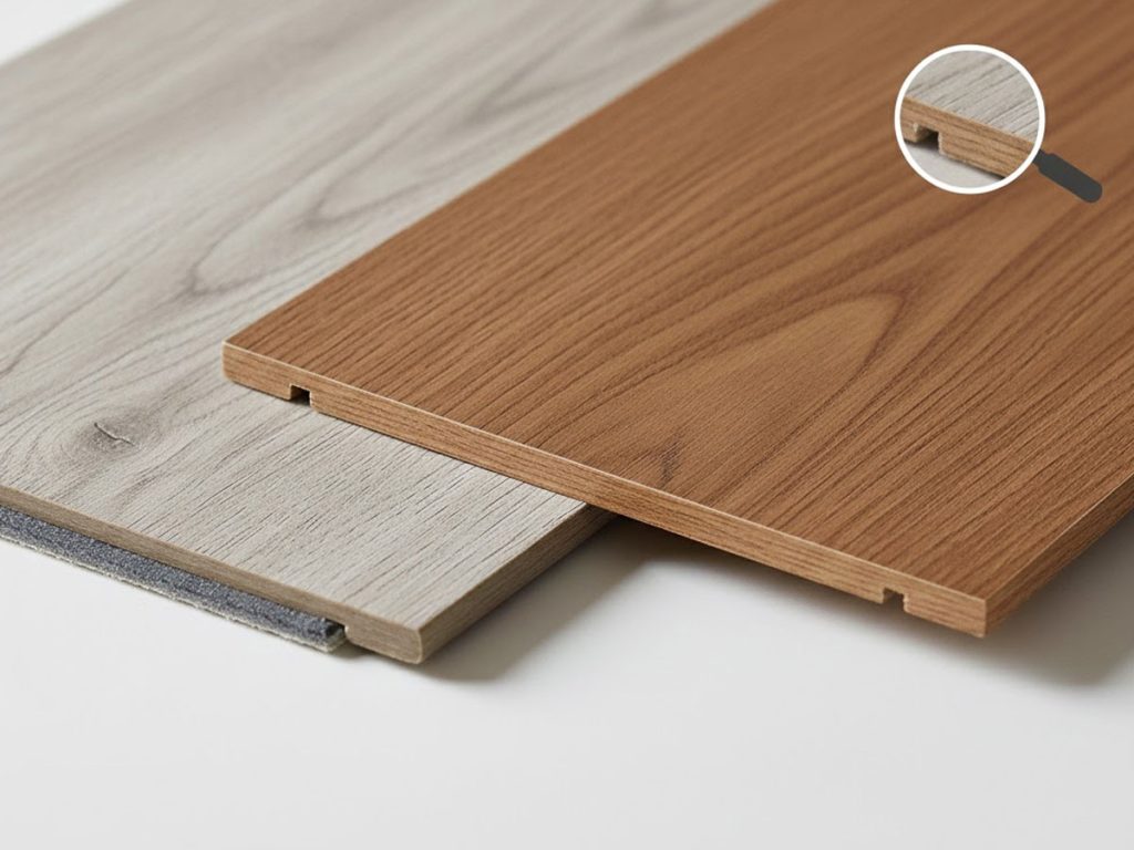 So sánh Kết cấu Sàn Gỗ SPC và Sàn Gỗ Tự nhiên/Công nghiệp