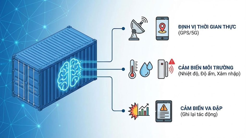 CẢNG THÔNG MINH VÀ CONTAINER TỰ VẬN HÀNH