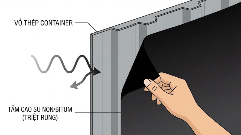 CONTAINER LÀM STUDIO THU ÂM
