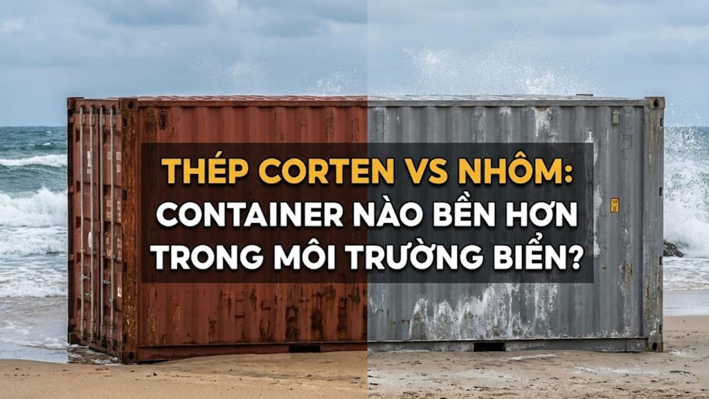 Thép Corten vs Nhôm: Container nào bền hơn trong môi trường biển?