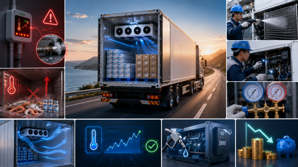BẢO TRÌ MÁY LẠNH CONTAINER ĐỊNH KỲ: TRÁNH LỖI NHỎ THIỆT LỚN