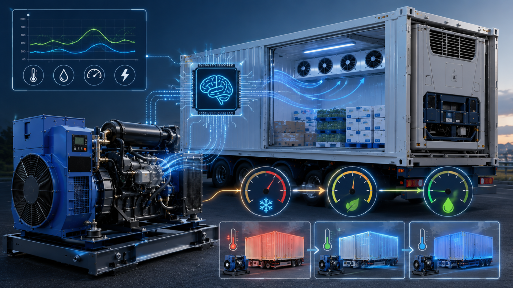 MÁY PHÁT ĐIỆN GENSET ĐỜI MỚI: GIẢM 20% LƯỢNG TIÊU THỤ DẦU