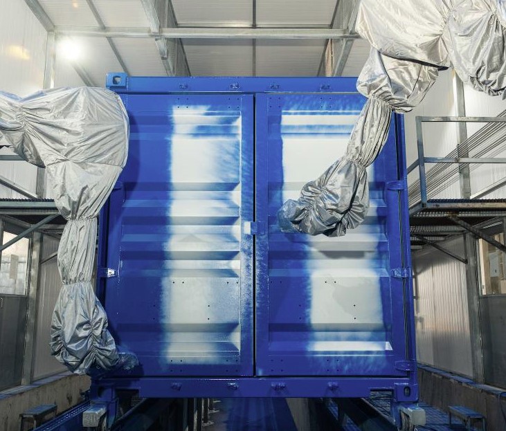 CÔNG NGHỆ SƠN CONTAINER PHỦ BÓNG HAI THÀNH PHẦN ACRYLIC POLYURETHANE 2K: TIÊU CHUẨN VÀNG GIỮ VỎ CONTAINER LUÔN MỚI