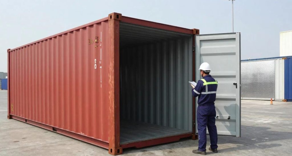 MÔ HÌNH DỰ TOÁN GIÁ TRỊ THU HỒI RÒNG THANH LÝ VỎ CONTAINER OPEN TOP MỞ MÁI BẠT SAU THẬP KỶ