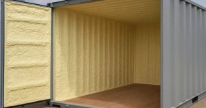 ỨNG DỤNG CHẤT TRỢ NỞ XANH CYCLOPENTANE TRONG SẢN XUẤT LỚP FOAM CÁCH NHIỆT CONTAINER LẠNH