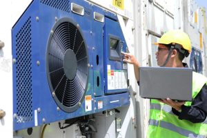 QUY TRÌNH THỬ ÁP SUẤT TĨNH PHÁT HIỆN RÒ RỈ GA MÁY LẠNH CONTAINER BẰNG CẢM BIẾN HỒNG NGOẠI
