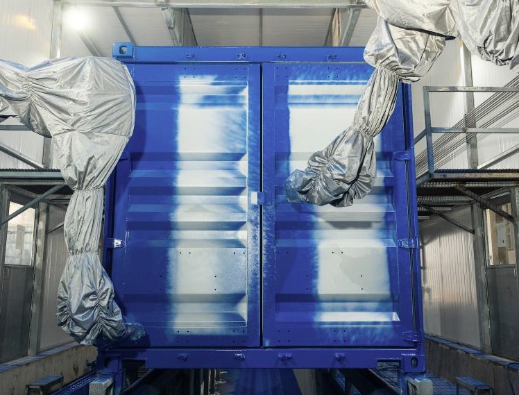 QUY TRÌNH SƠN CONTAINER KHO: TẦM QUAN TRỌNG CỦA TIÊU CHUẨN LÀM SẠCH BỀ MẶT SA 2.5 TRƯỚC KHI PHUN SƠN VỎ CONTAINER