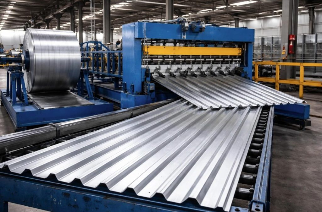 THIẾT KẾ GÂN MUI DỐC PHẲNG MƯỢT GIÚP MUI CONTAINER KHO THOÁT MƯA NHANH NGĂN DỘT