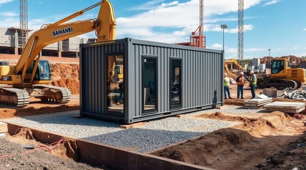 GIẢI PHÁP CHỐNG CẮT PHÁ VÁCH VĂN PHÒNG CONTAINER CÁCH NHIỆT BẰNG HỆ LƯỚI THÉP GÀI NGẦM ANTI-INTRUSION