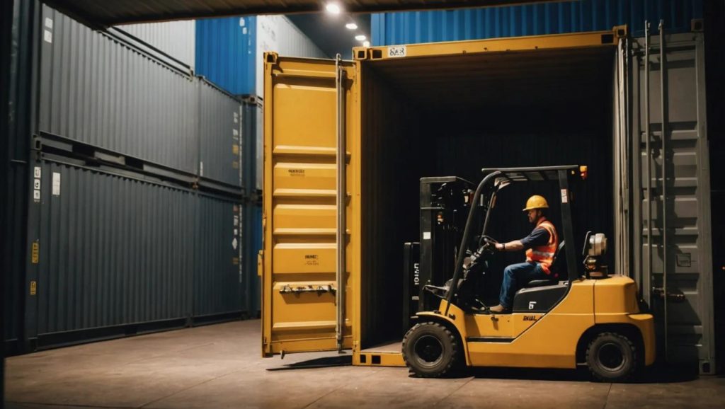 THIẾT KẾ GÓC MỞ CỬA 270 ĐỘ CỦA DÒNG CONTAINER KHO 40FT HIGH CUBE TỐI ƯU HÓA TỐC ĐỘ XE NÂNG