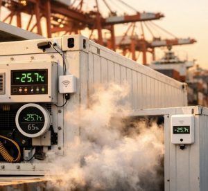 minh bạch dữ liệu nhiệt độ container lạnh