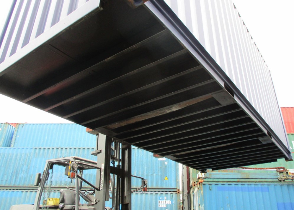 CƠ CHẾ THĂNG BẰNG HÌNH HỌC CỦA THIẾT KẾ CONTAINER KHO RÃNH THỌC XE NÂNG FORKLIFT POCKETS ĐÁY CONTAINER