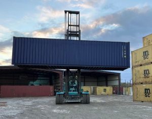 CƠ CHẾ THĂNG BẰNG HÌNH HỌC CỦA THIẾT KẾ CONTAINER KHO RÃNH THỌC XE NÂNG FORKLIFT POCKETS ĐÁY CONTAINER