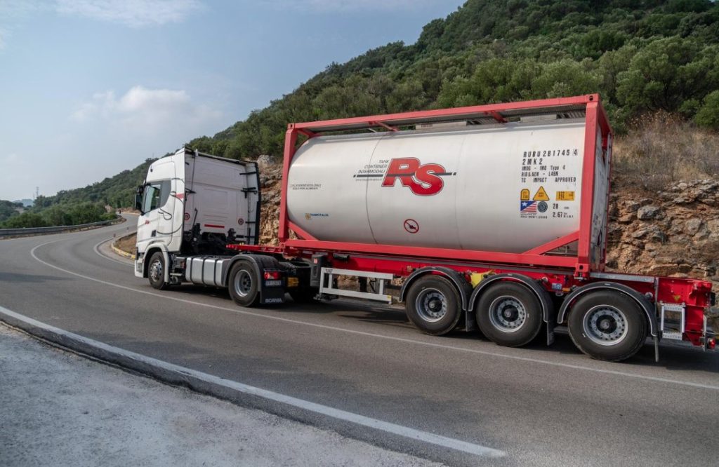 Quy chuẩn an toàn khi vận chuyển Tank Container chứa chất lỏng dễ cháy