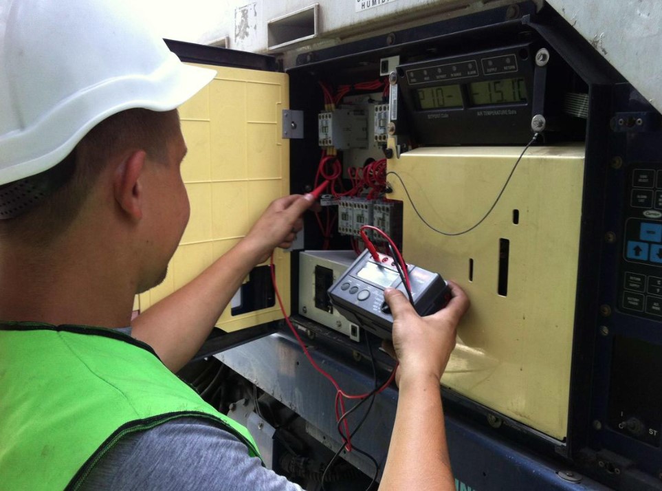Quy trình kiểm hệ thống máy phát điện container lạnh (Genset - Generator Set)