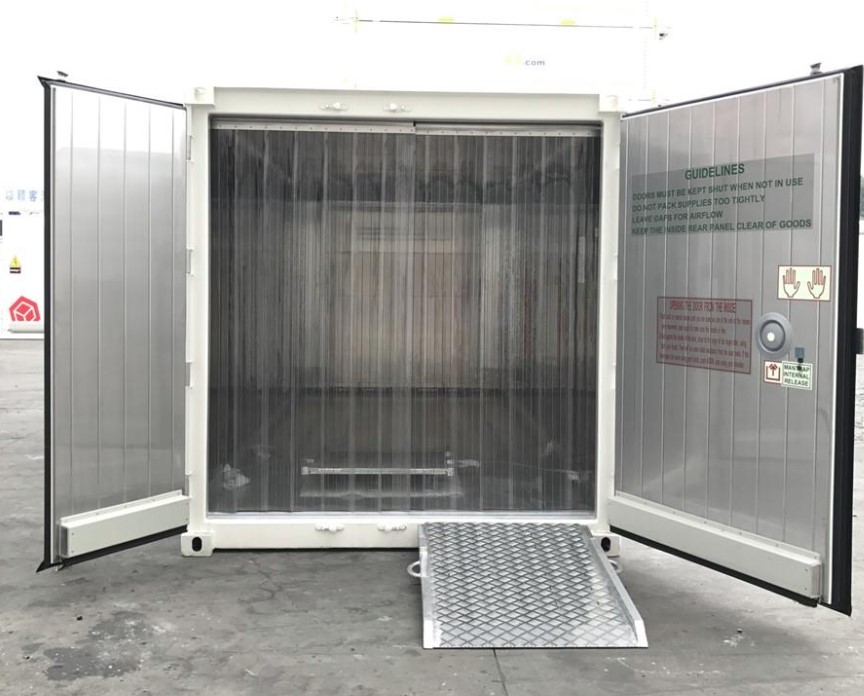 Tiêu chuẩn kỹ thuật lắp đặt rèm cản nhiệt (Air Curtain) cho container lạnh