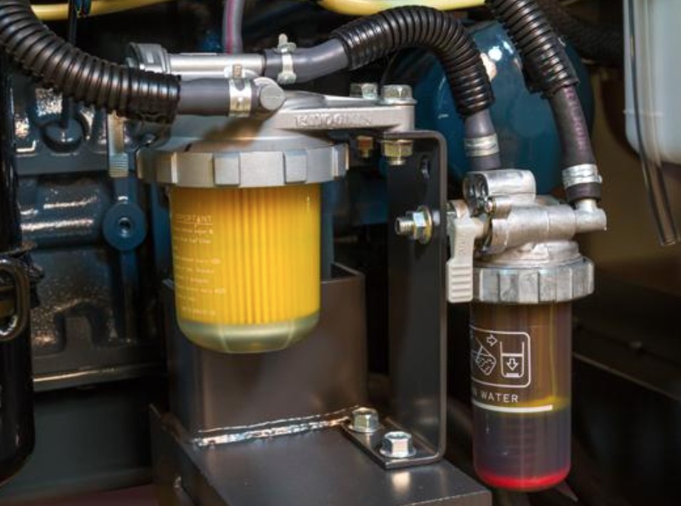 Hệ thống lọc gió và lọc nhiên liệu máy phát điện container Genset