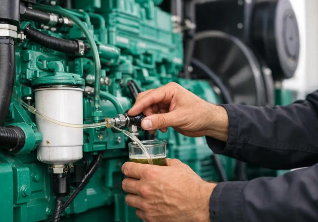 Hệ thống lọc gió và lọc nhiên liệu máy phát điện container Genset