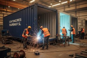Kinh nghiệm chọn xưởng cắt ngắn container uy tín, chính xác