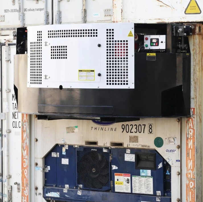 Tổng quan máy phát điện container lạnh (Genset) và vai trò trong chuỗi cung ứng lạnh