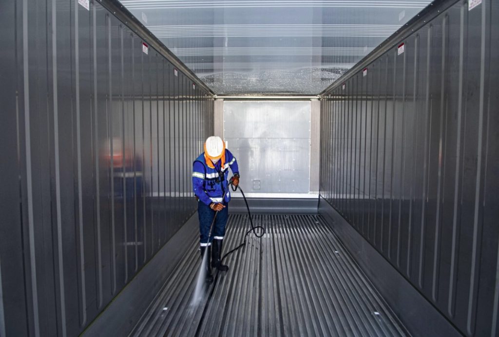 Tiêu chuẩn vệ sinh và khử trùng container lạnh chở nông sản xuất khẩu