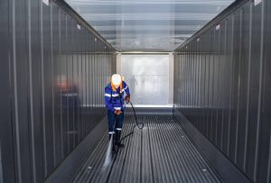Tiêu chuẩn vệ sinh và khử trùng container lạnh chở nông sản xuất khẩu